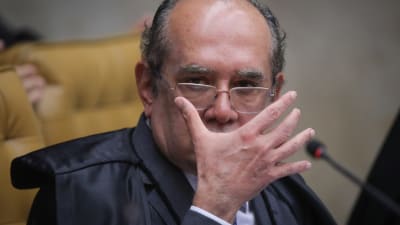 Domaren Gilmar Mendes var en av de fem domare som stödde ex-president Lula i Högsta domstolens omröstning