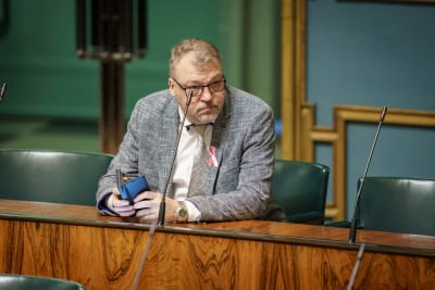 Samlingspartiets riksdagsledmot Jari Kinnunen.