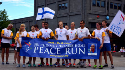 Internationella deltagare i Peace Run