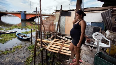 Gravid kvinna i Brasilien