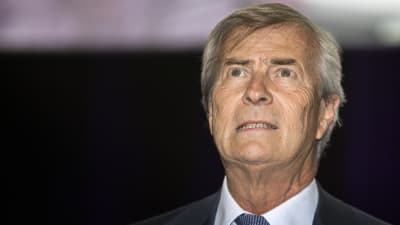 Franska industriledaren och tv-kanalägaren Vincent Bolloré.