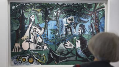 'Le Dejeuner sur l'Herbe, after Manet' av Pablo Picasso.
