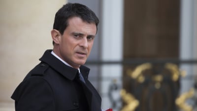 Frankrikes premiärminister Manuel Valls.