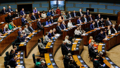 Riksdagsperiodens sista frågetimme den 2 mars 2023.