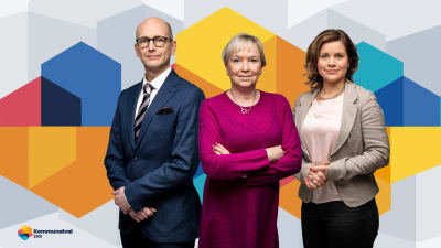 Peik Österholm, Carin Göthelid och Ann-Charlotte Åkerholm