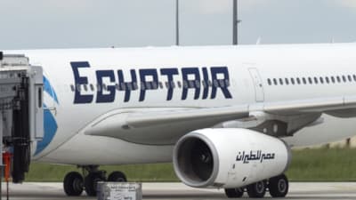 Egyptairs plan 804 på Charles de Gaulle.