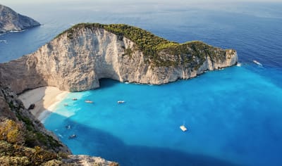 Grekiska ön Zakynthos