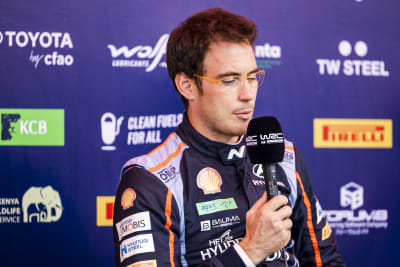 Rallyförare Thierry Neuville