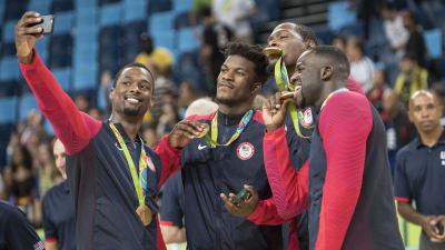 USA firar OS-guld i basket 2016.
