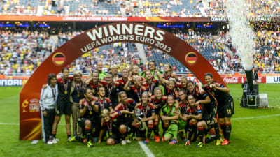 Tyskland vann sin sjätte raka EM-titel i Sverige 2013.