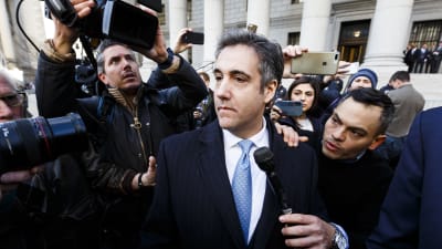 Trumps före detta advokat Michael Cohen. 
