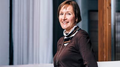 Personporträtt på professor Monika Österberg.