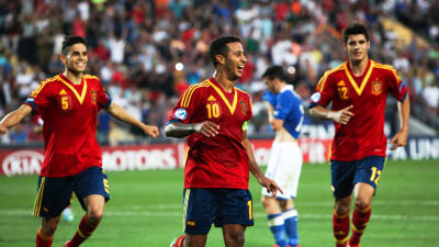 Thiago Alcantara, U21 EM-final, Spanien-Italien, juni 2013
