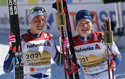 Maja Dahlqvist och Jonna Sundling.