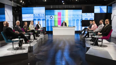 Småpartiernas frågades ut den 2.4.2019 på Yle