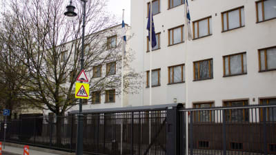 Den finländska ambassaden i Moskva.