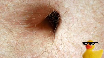Navel och gummianka