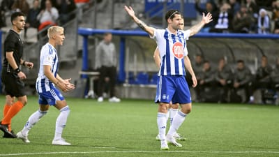 HJK:s Joona Toivio firar mål
