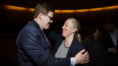 De socialdemokratiska riksdagsledmöterna Antti Lindtman och Jutta Urpilainen