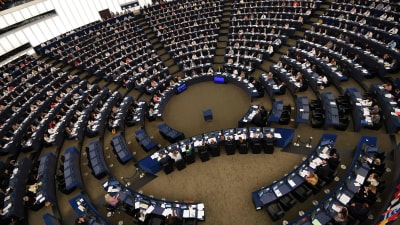 EU-parlamentariker i session i Strasbourg 14.6.2017.