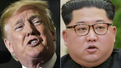 Donald Trump och Kim Jong-Un