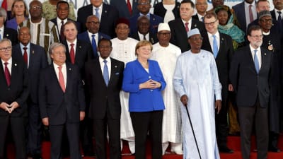 AU-EU-möte i Abidjan i Elfenbenskusten 29.11.2017.