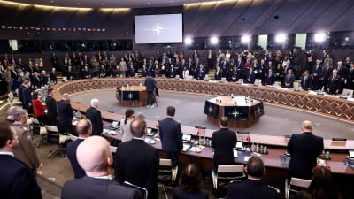 Natos försvarsministermöte i Bryssel 14.2.2023