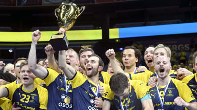 Sverige firar VM-guld.