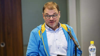 Statsminister Juha Sipilä under statsministerns frågetimme 3.3.2019.