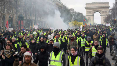 Demonstration i Paris 9.2.2019