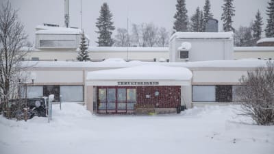 Hälsovårdscentralen i Ivalo i Enare kommun den 24 januari 2020.