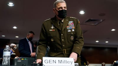 General Mark Milley förhördes av kongressen den 28 september 2021.
