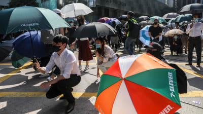 Demonstrationer i Hongkong