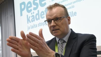 Porträtt på Markku Tervahauta.
