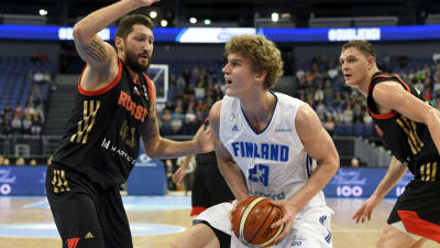 Bsketmatch mellan Finland och Ryssland