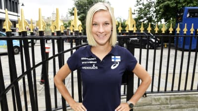 Camilla Richardsson, inför VM 2017.
