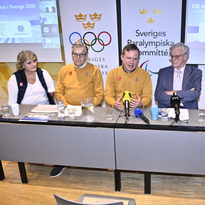 Ruotsin talvikisojen 2030 olympiahakukomitea koolla 