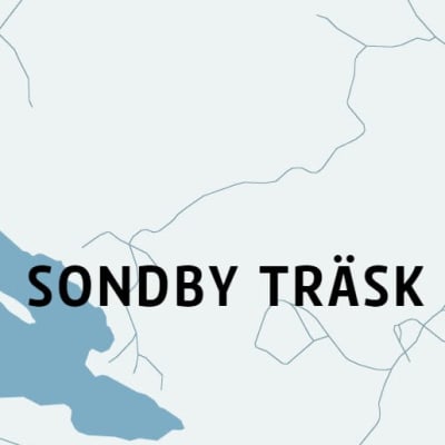 Karta över Sondby träsk