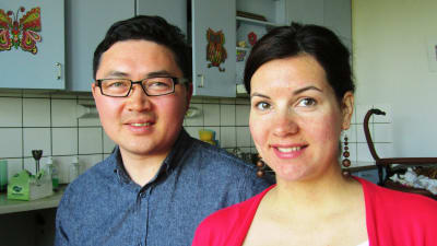 Vladimir och Julija Li blir föräldrar i juli.