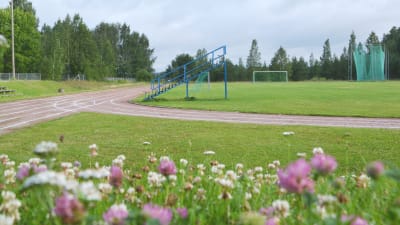 Mariebergs idrottsplan i Lappträsk.