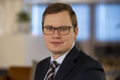Porträtt av Lasse Corin.