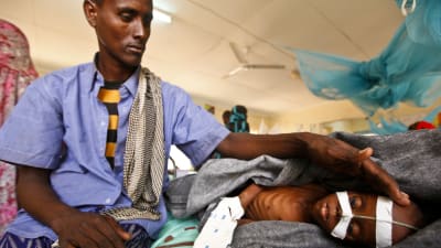 Barnen lider mest i Afrikas horn.