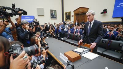 Robert Mueller i kongressförhör.