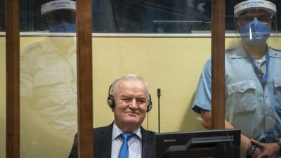 Ratko Mladic i FN-tribunalen i Haag