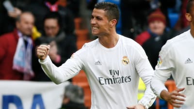 Cristiano Ronaldo satte fyra bollar mot Celta Vigo.