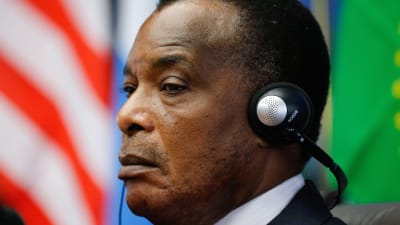 Kongo-Brazzavilles president Denis Sassou Nguesso.