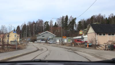 Vy från Hindhår by i Borgå
