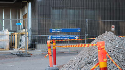 Infarten till barnjouren i Jorv