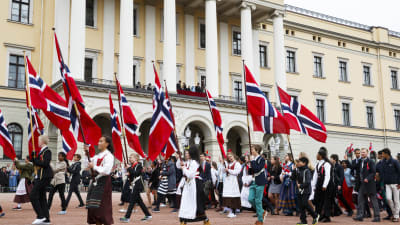 Nationaldagsparad i Oslo