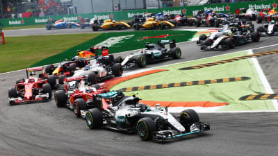 Nico Rosberg i ledning